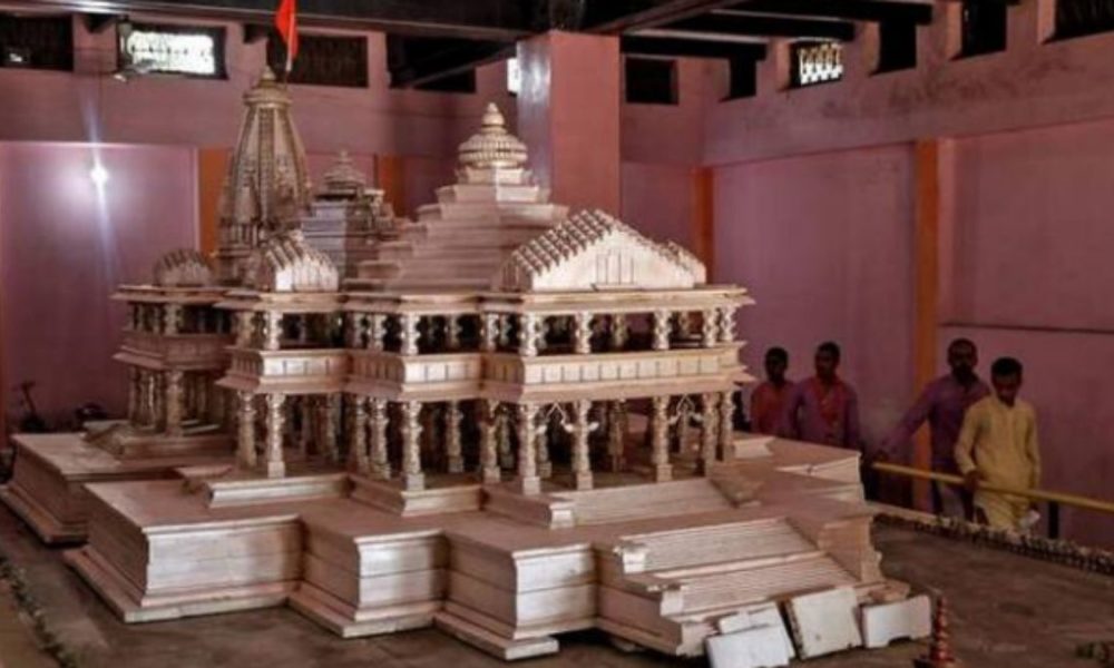 Ram Mandir construction work begins in Ayodhya