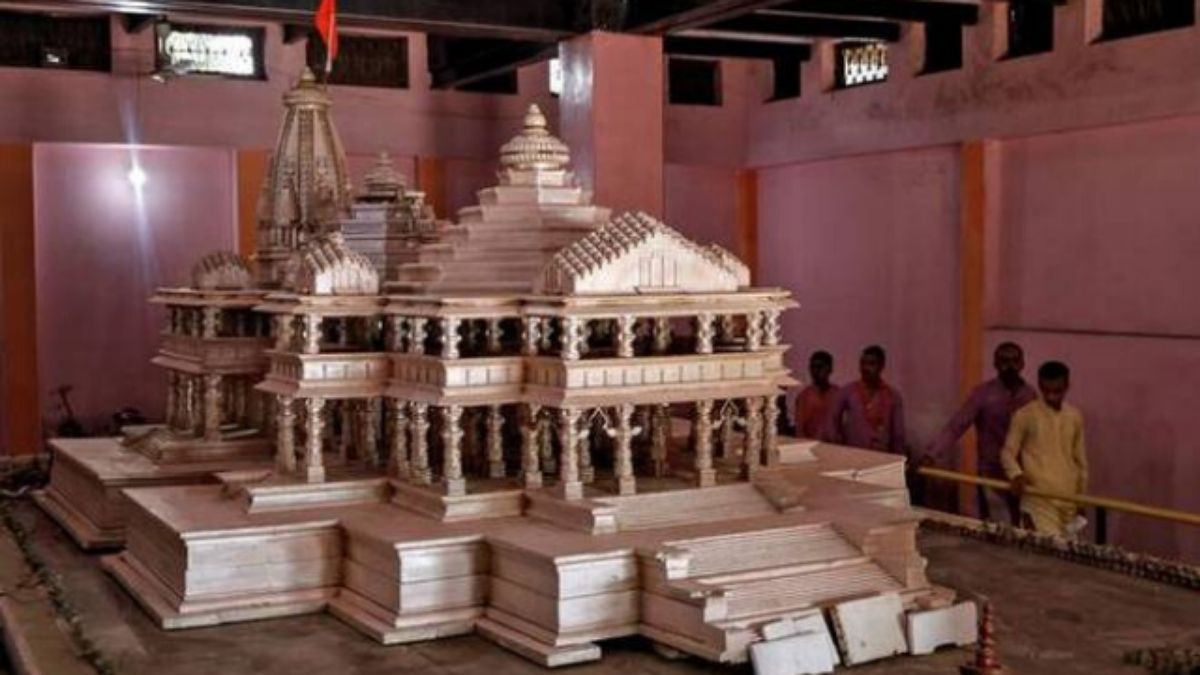Ram Mandir construction work begins in Ayodhya