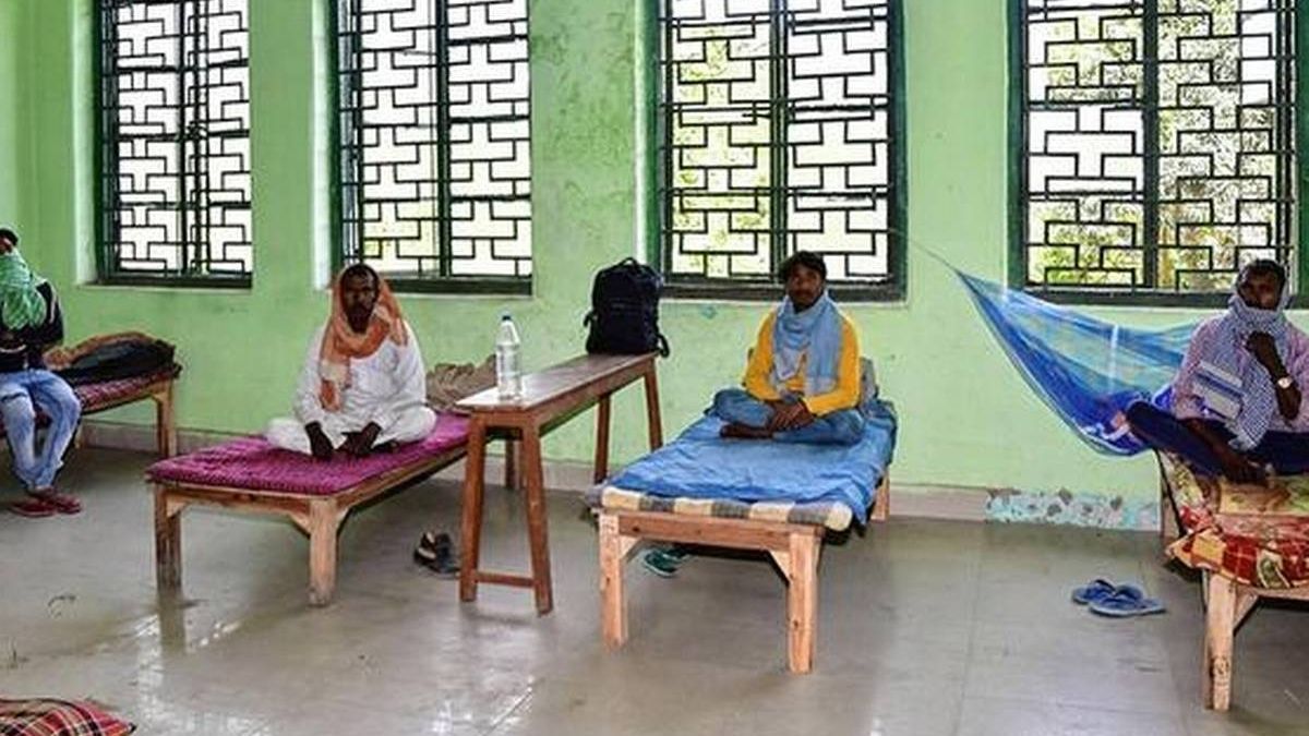 Bihar quarantine centres