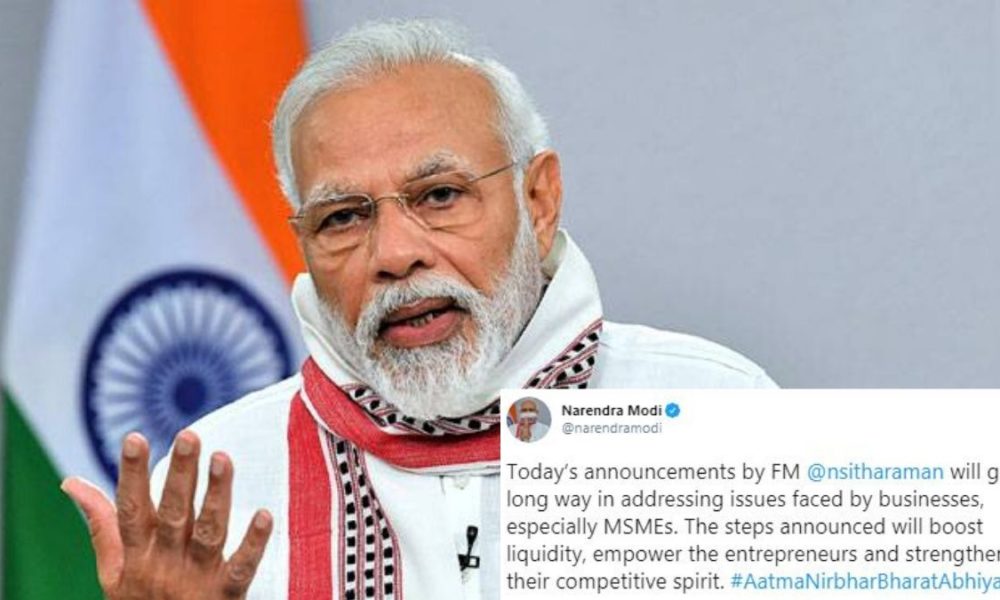 FM’s announcements will boost MSMEs: PM