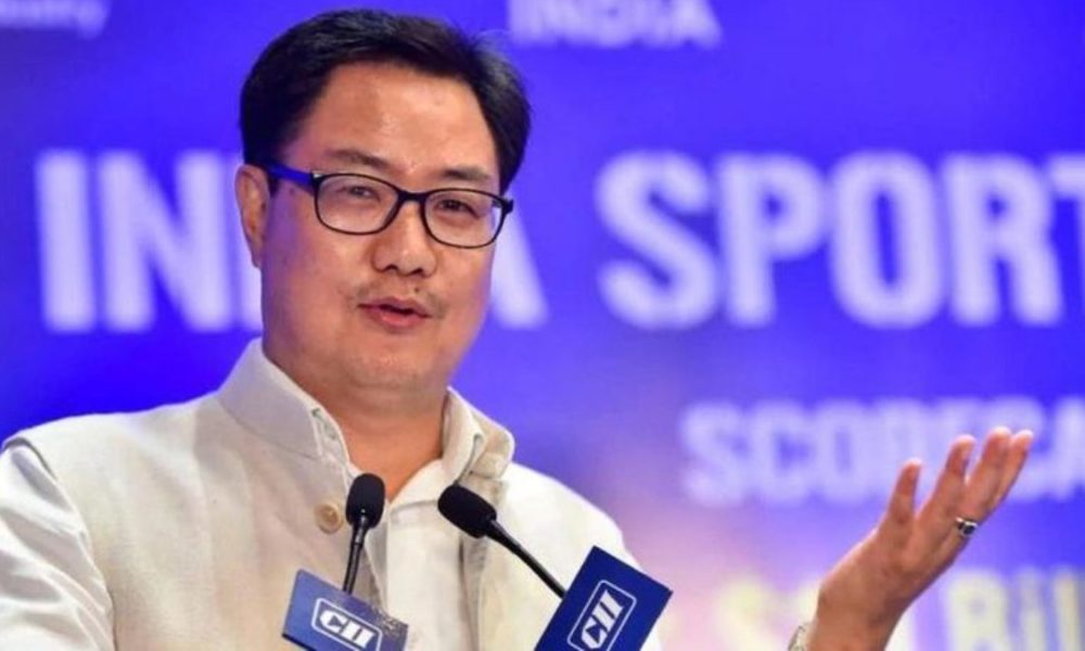 Top athletes can resume practice by month end: Rijiju