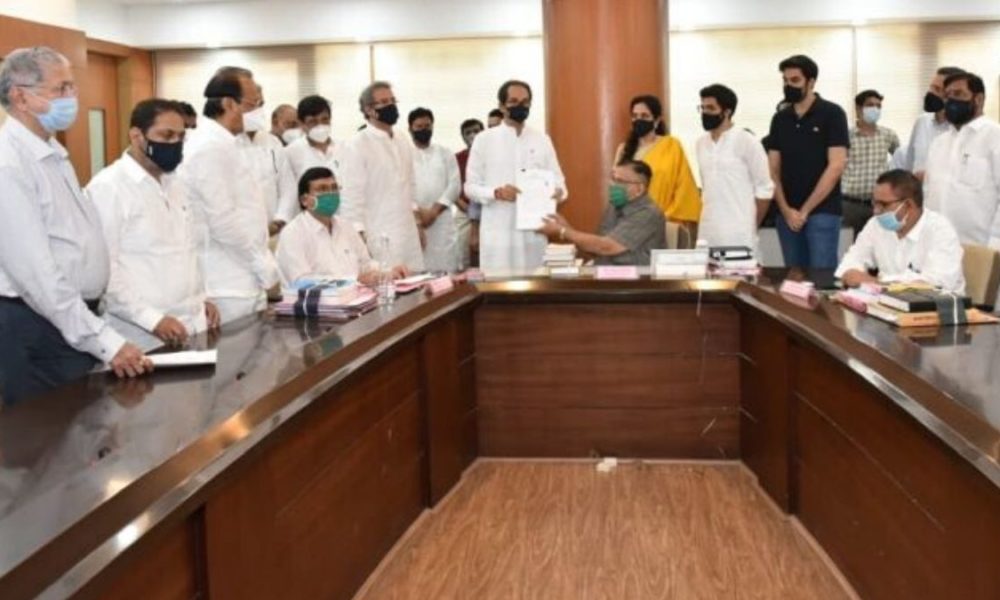 Uddhav files nomination for Legislative Council