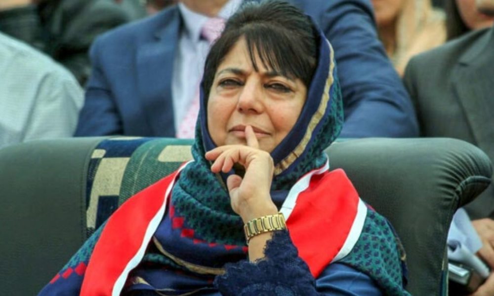 MEHBOOBA CLAIMS WAHEED PARRA BEING TORTURED IN DETENTION