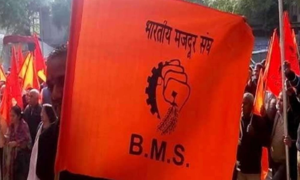 RSS-affiliate BMS to go on strike against UP, MP and Gujarat govts’ ‘anti-labour’ policies