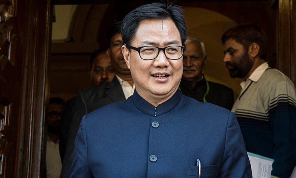 Sporting activities will be done as per MHA guidelines: Rijiju