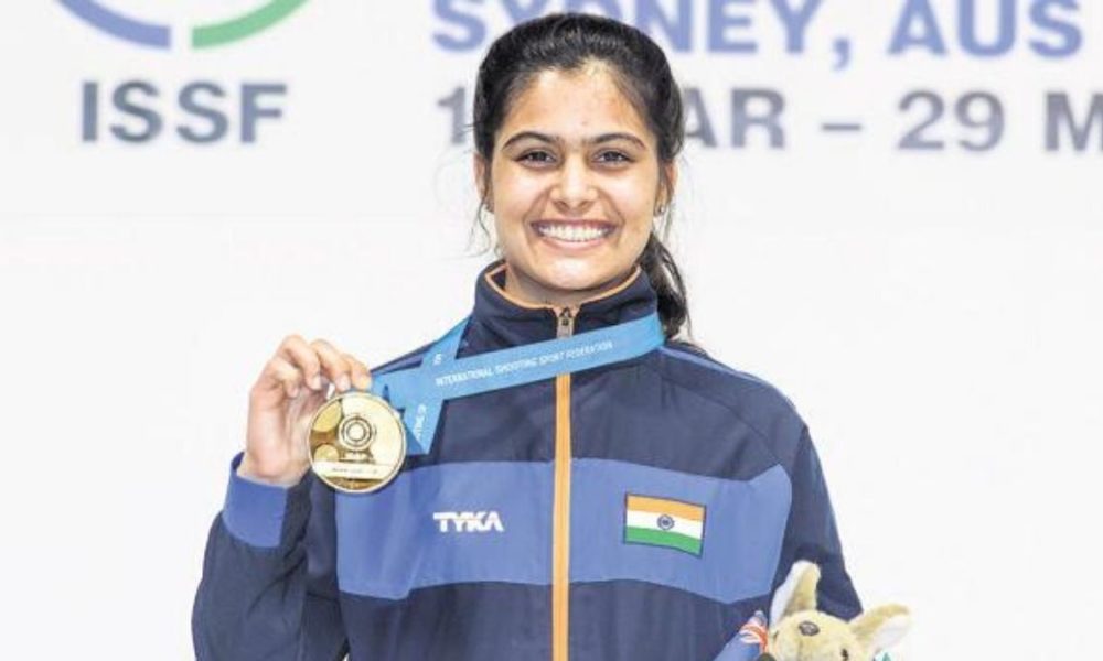 Manu Bhaker sets her sight on winning gold at Olympics