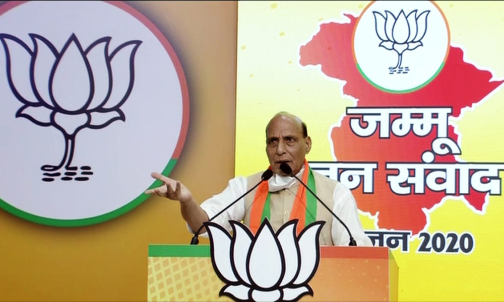 INDIA’S NATIONAL PRIDE WON’T BE COMPROMISED: RAJNATH ON LAC STANDOFF