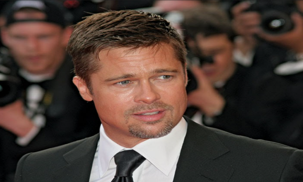 BRAD PITT SPORTS A DAPPER TUXEDO FOR A CLASSIC HOLLYWOOD LOOK