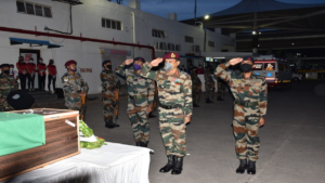 Indian Army bids adieu to brave warrior who lost his life in Leh