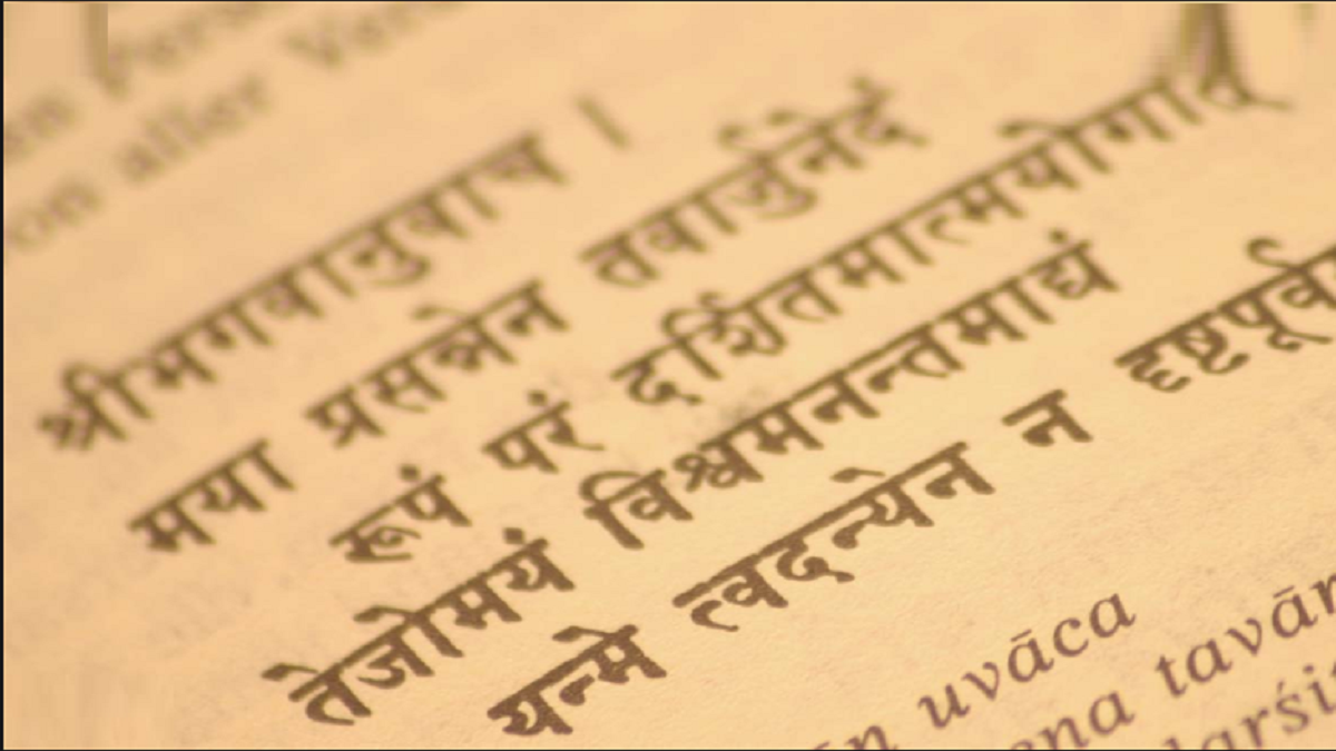 What led to the eclipse of Sanskrit?
