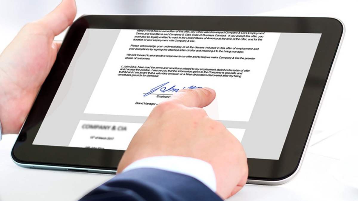 Covid warrants increased acceptance of digital and electronic signatures