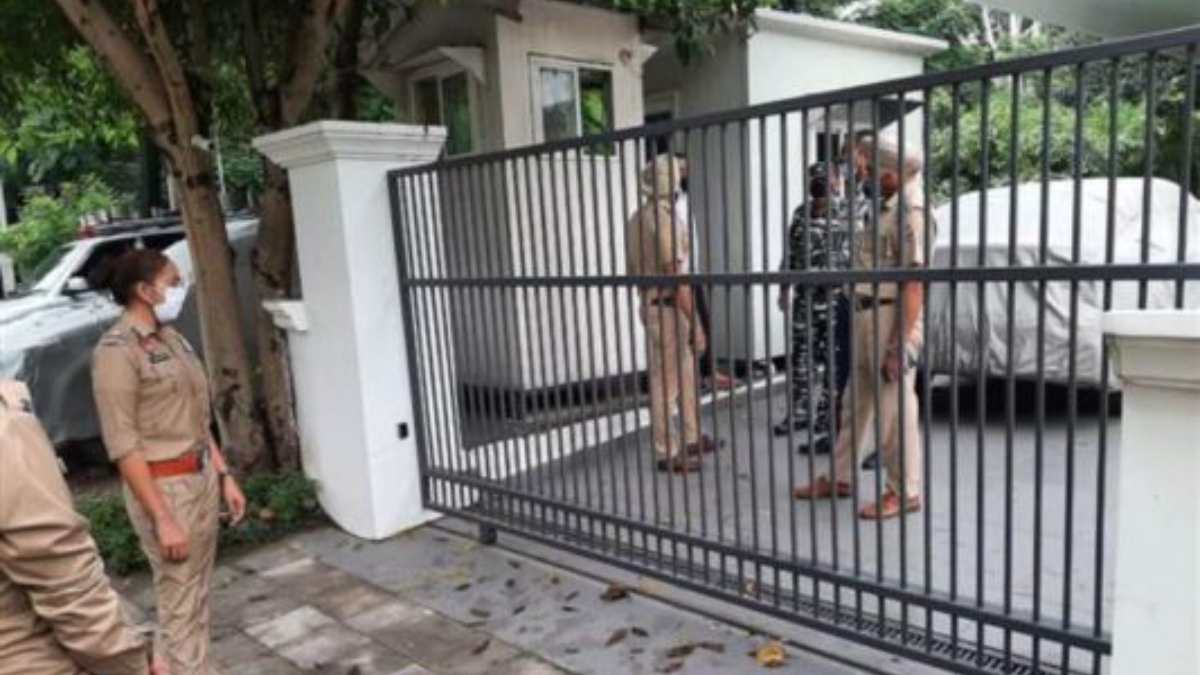 PUNJAB POLICE CONDUCT RAIDS TO NAB FORMER DGP SUMEDH SAINI