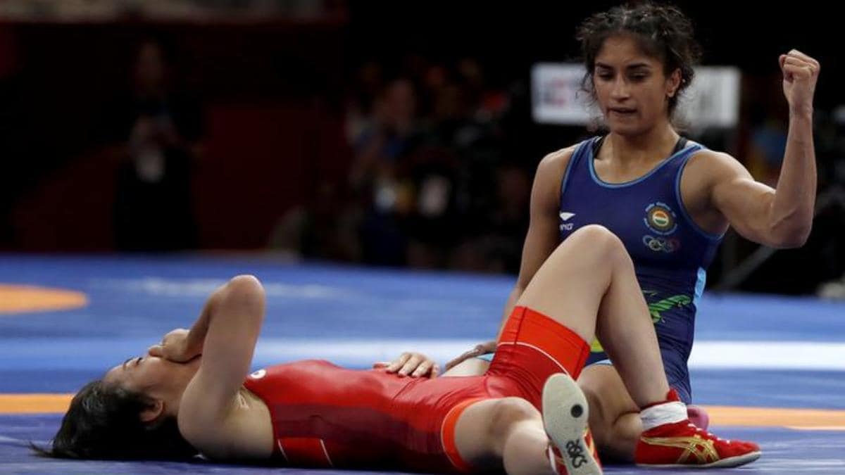 India's top female wrestlers are camping on the streets of New