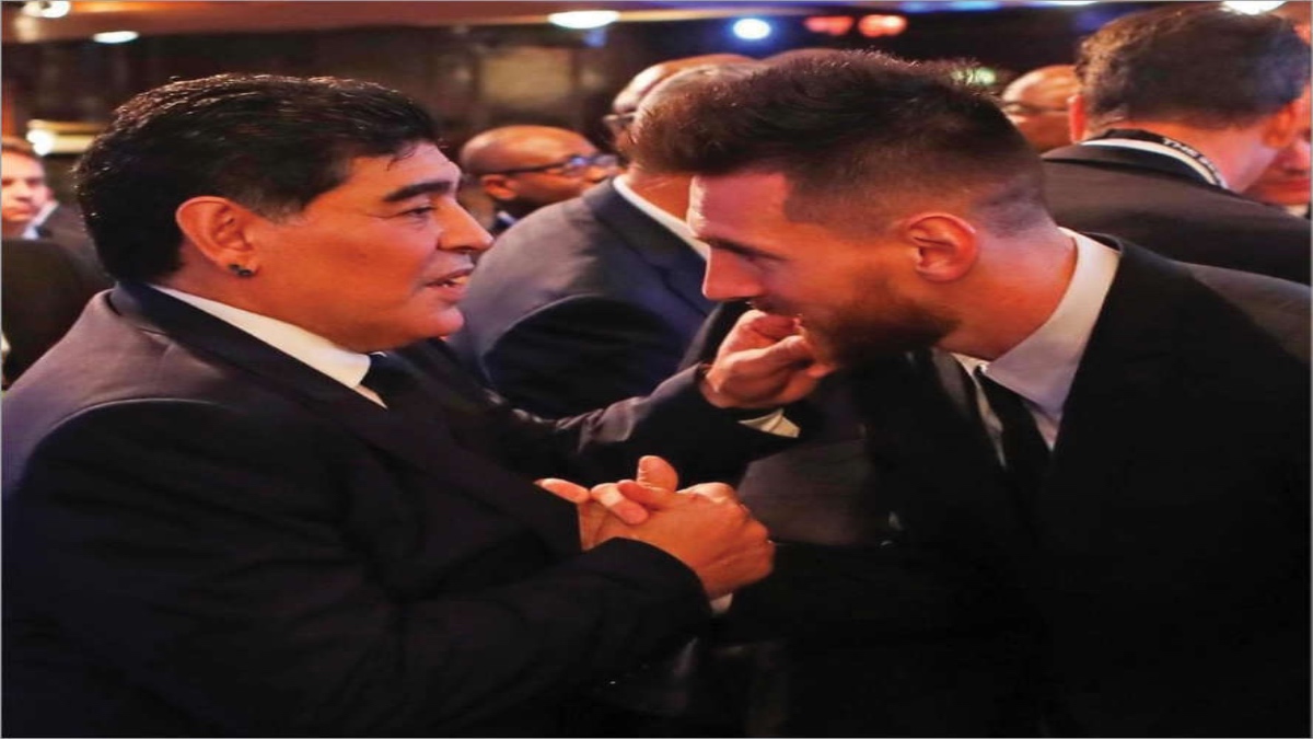 Maradona & Messi: Two  symbolic extremes of a  football superstar