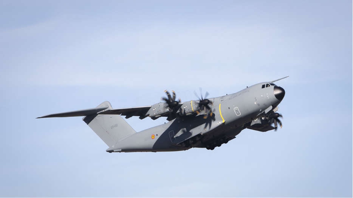 Airbus delivers first A400M to Belgian Air Force