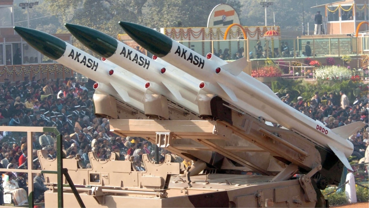 INDIA APPROVES SALE OF AKASH MISSILE SYSTEM TO FOREIGN NATIONS
