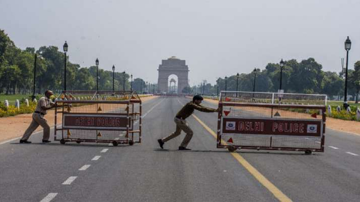 DELHI LOCKDOWN EXTENDED BY A WEEK, ACTIVE CASES NEARLY 1 LAKH