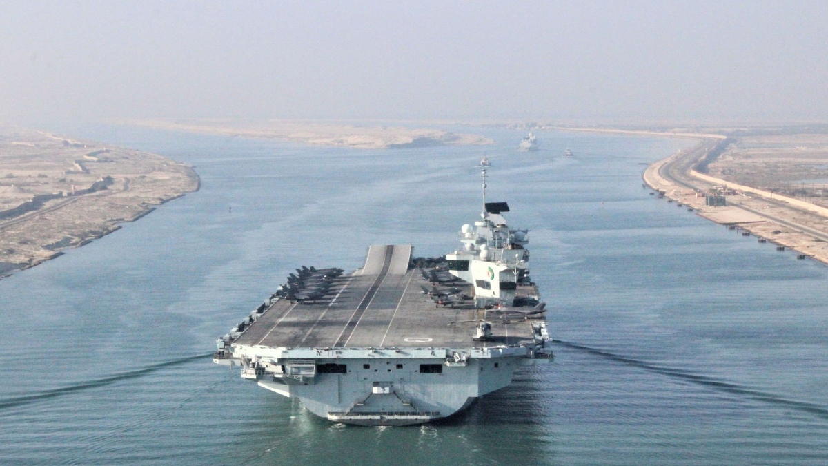 INDIAN-ORIGIN CREW MEMBER ON UK’S CARRIER STRIKE GROUP