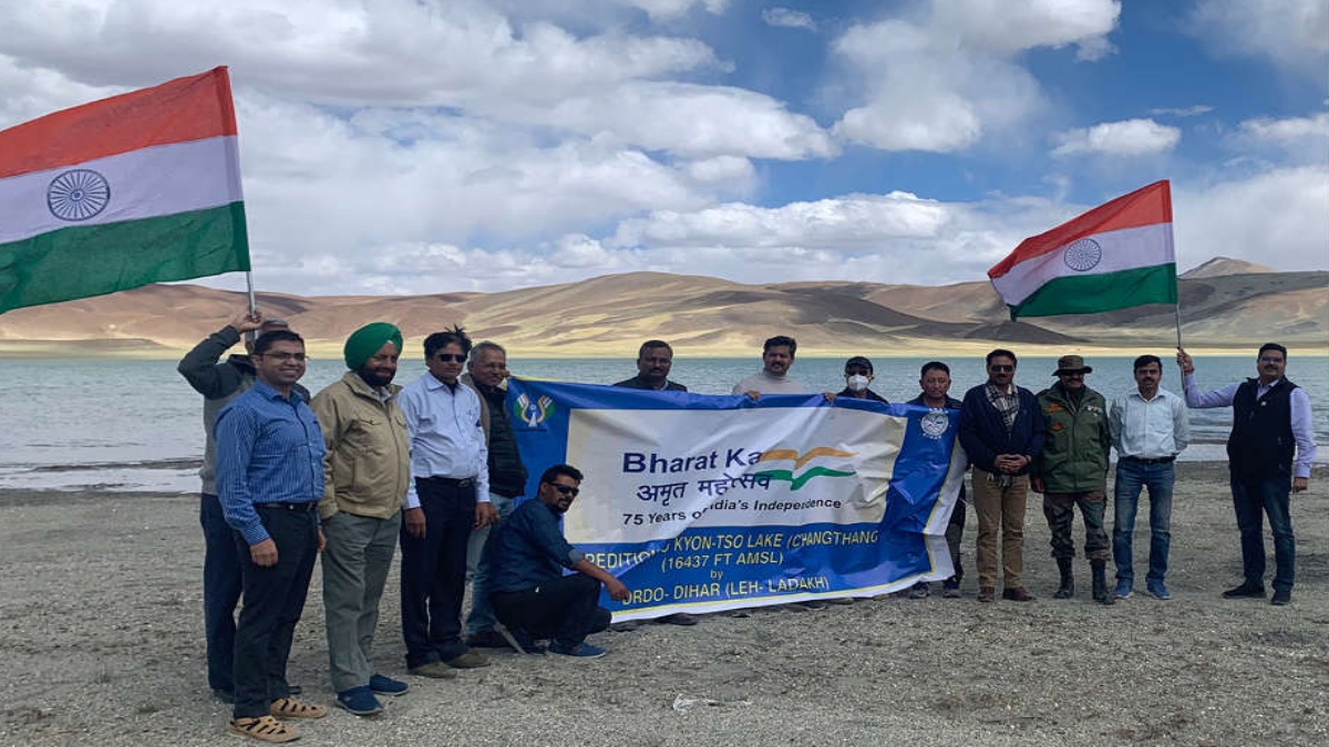 DRDO SCIENTISTS CELEBRATE INDEPENDENCE DAY IN REMOTE VILLAGES OF BORDER AREAS