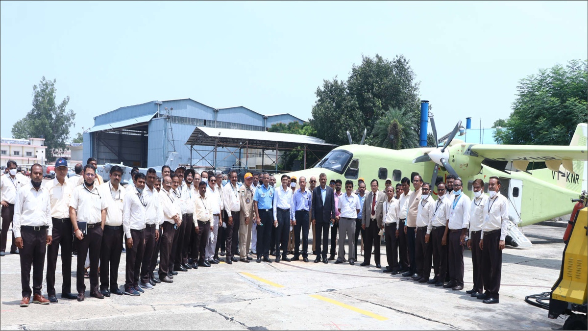 HAL’S ‘MADE IN INDIA’ CIVIL AIRCRAFT CARRIES OUT GROUND RUN AND LSTT