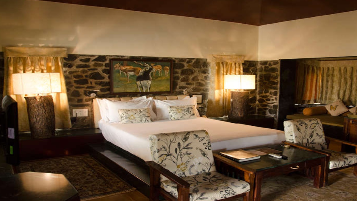 Villas at The Black Buck Lodge are a celebration of elegance, wilderness