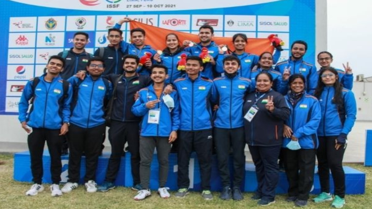 INDIA TOPS THE MEDAL TALLY AT THE RECENTLY CONCLUDED ISSF JUNIOR WORLD SHOOTING CHAMPIONSHIP