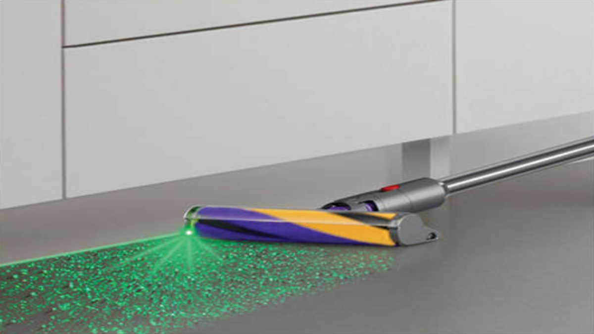 DYSON COMES UP WITH LASER-ENABLED SLIM VACUUM CLEANER