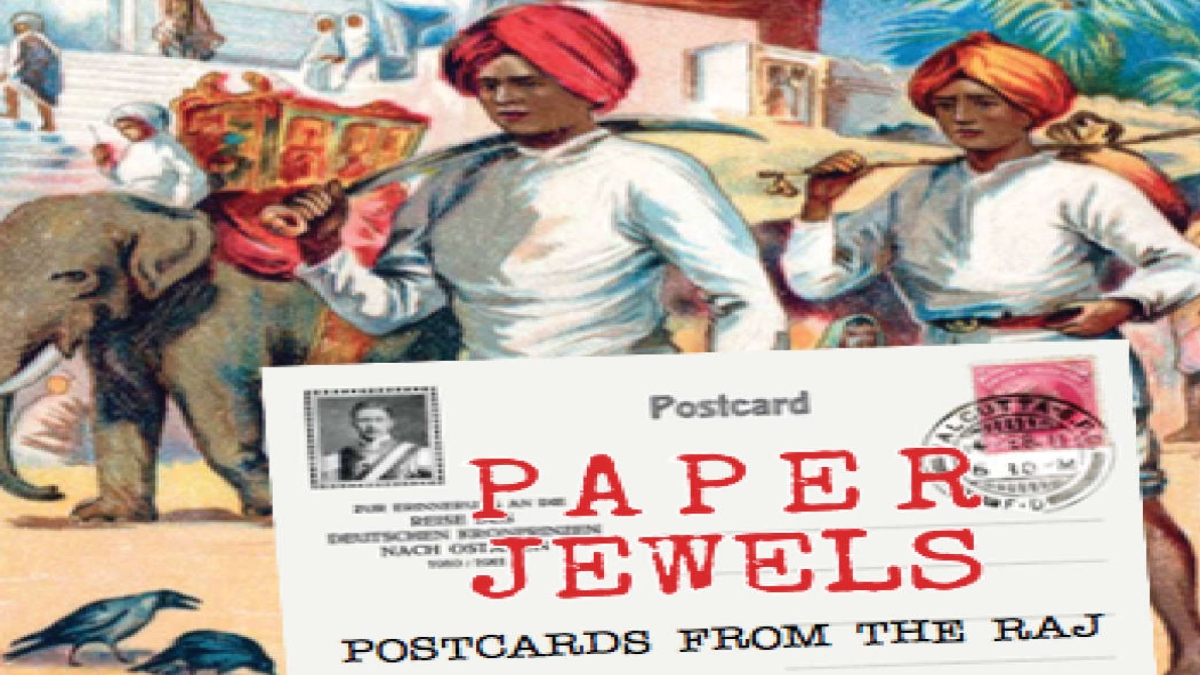 ‘Paper Jewels Postcards from the Raj’ by Omar Khan is a congregation of 518 vintage postcards that give you a visual tour of India, Pakistan, and Sri Lanka.