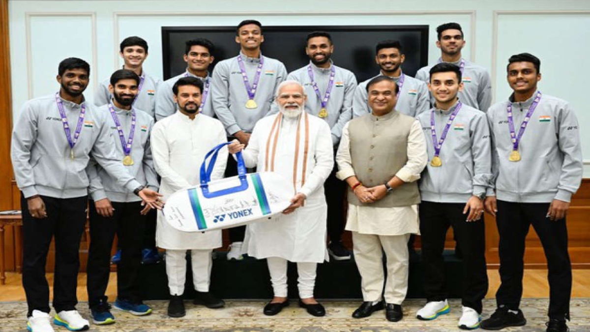 Your victories are inspiring generations in sports: PM Modi to Thomas ...
