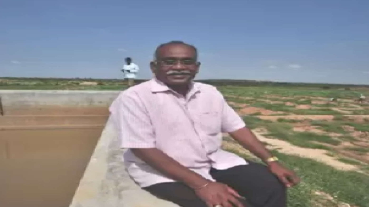 ‘Water Doctor’ takes conservation efforts to new level, converts barren land into green patch