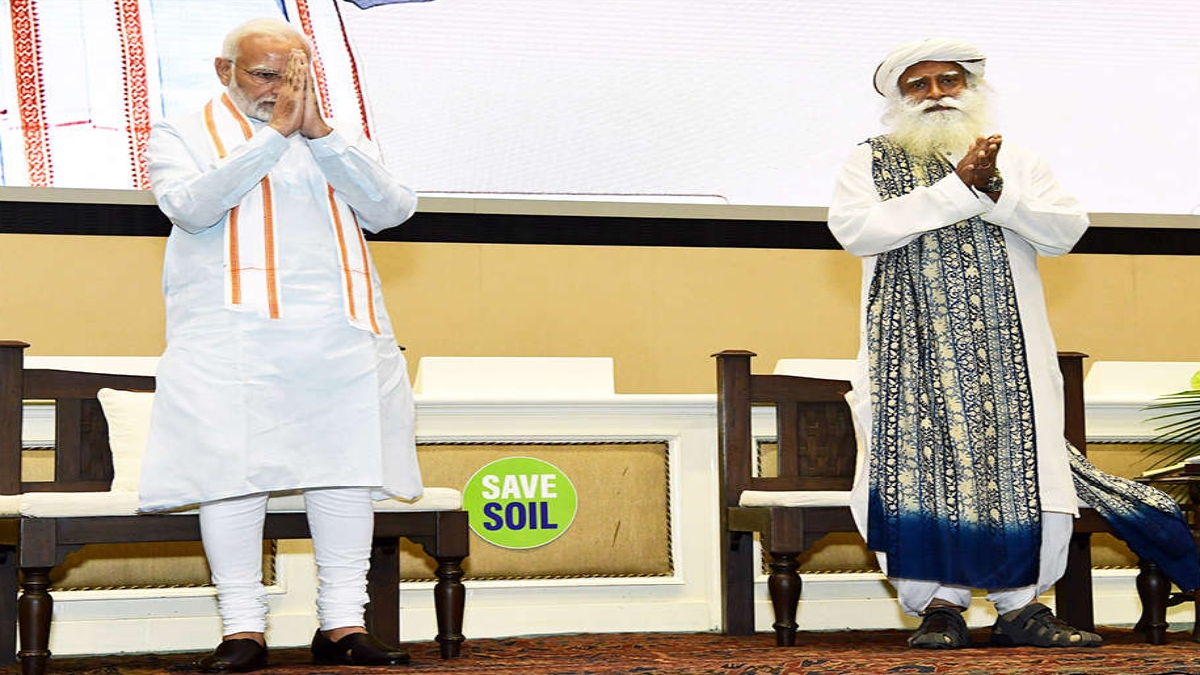 Momentous initiative by Sadhguru, PM Modi on soil conservation