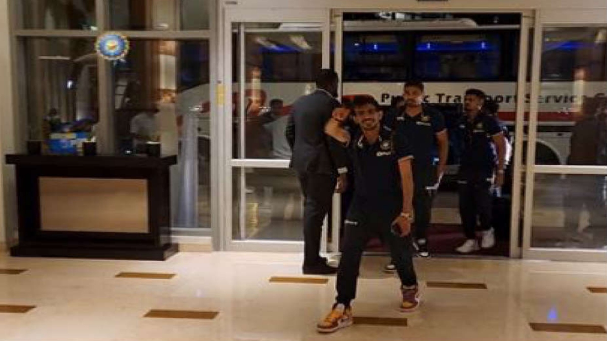 Team India arrives in Trinidad for white-ball series against West