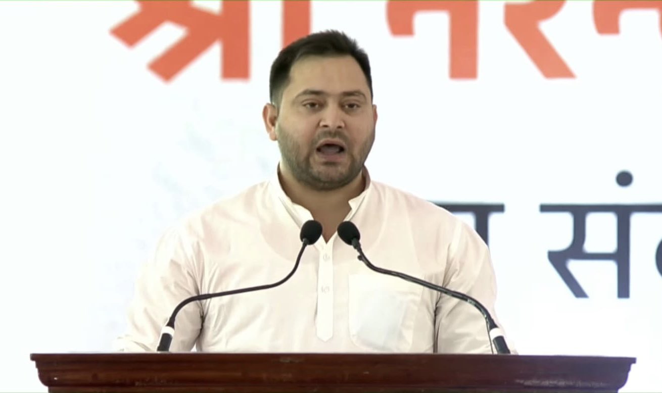 ‘Don’t ask the caste of the monk but ask the caste of the soldier’: Tejashwi slams BJP and RSS