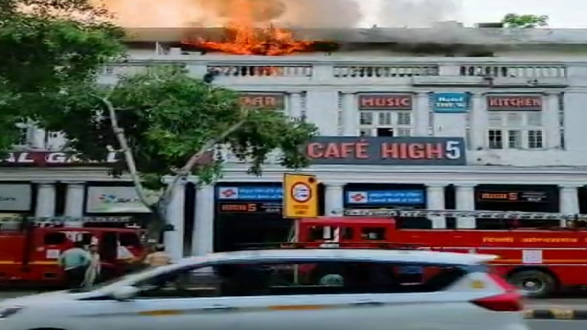 Fire breaks out at Connaught Place restaurant, no causalities