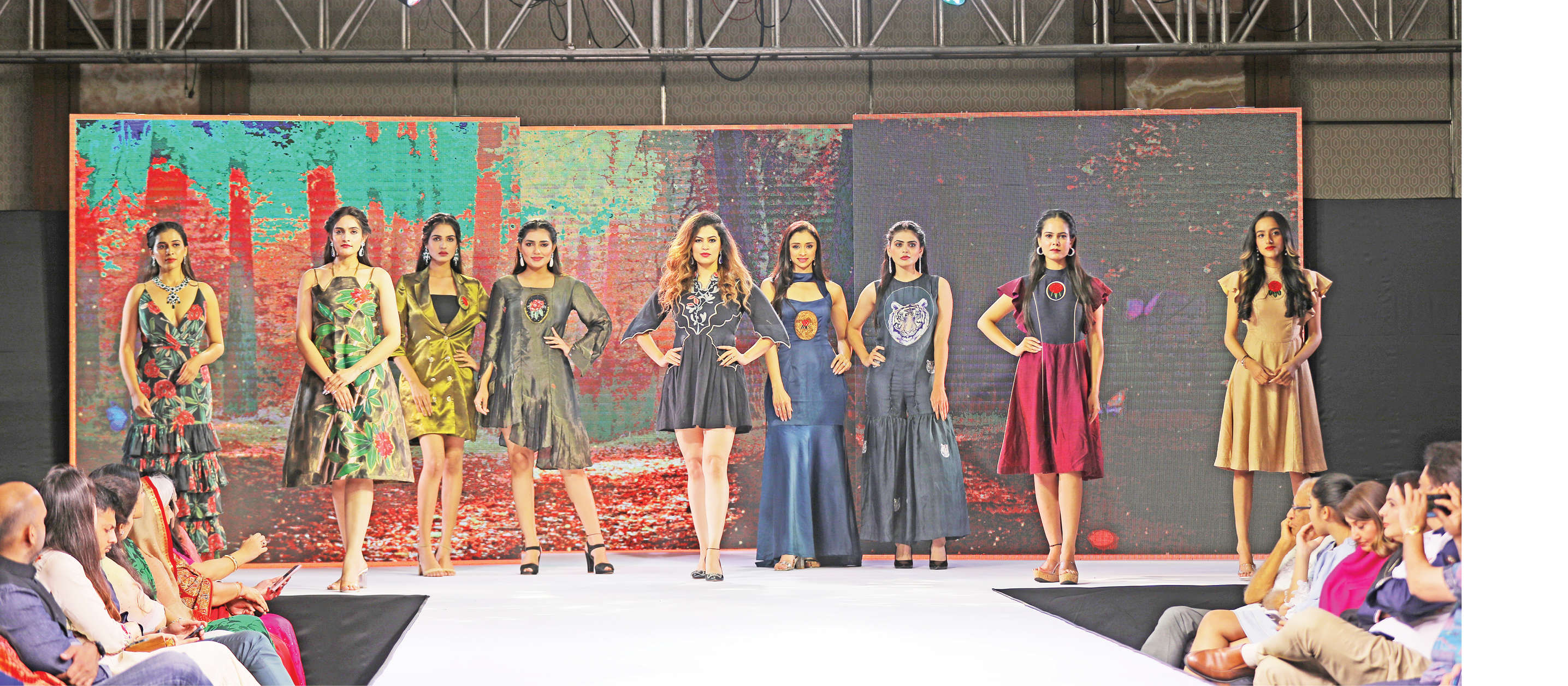 An event organised by Digvijay Singh Artwear and BBG Royals at the Royal Fables Ahmedabad edition.