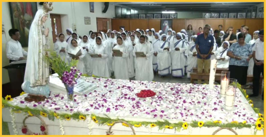 PRAYERS OFFERED TO MOTHER TERESA