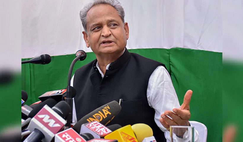 In Rajasthan, PM Modi and Ashok Gehlot share the stage: ‘As CMs, we collaborated.’