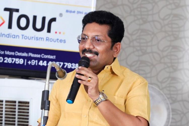 BJP Madurai district president P Saravanan announces his resignation