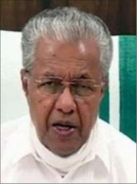 Kerala CM Pinarayi Vijayan.