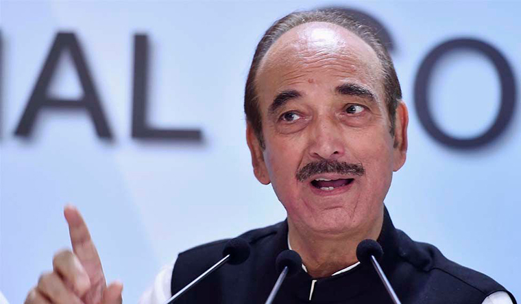 RAHUL GANDHI NOT MEANT FOR POLITICS, HE IS NON-SERIOUS: GHULAM NABI AZAD
