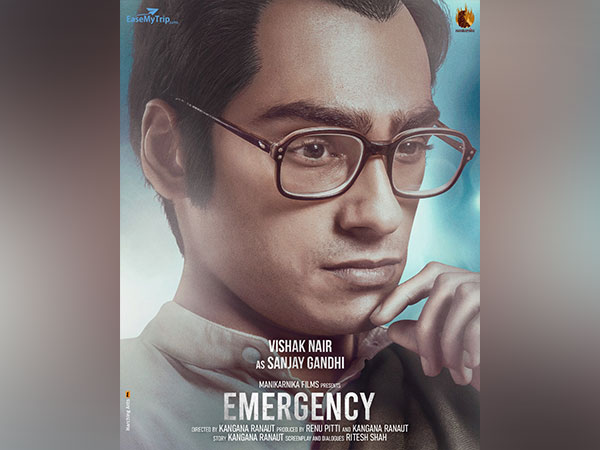Actor Vishak Nair to play Sanjay Gandhi in ‘Emergency’