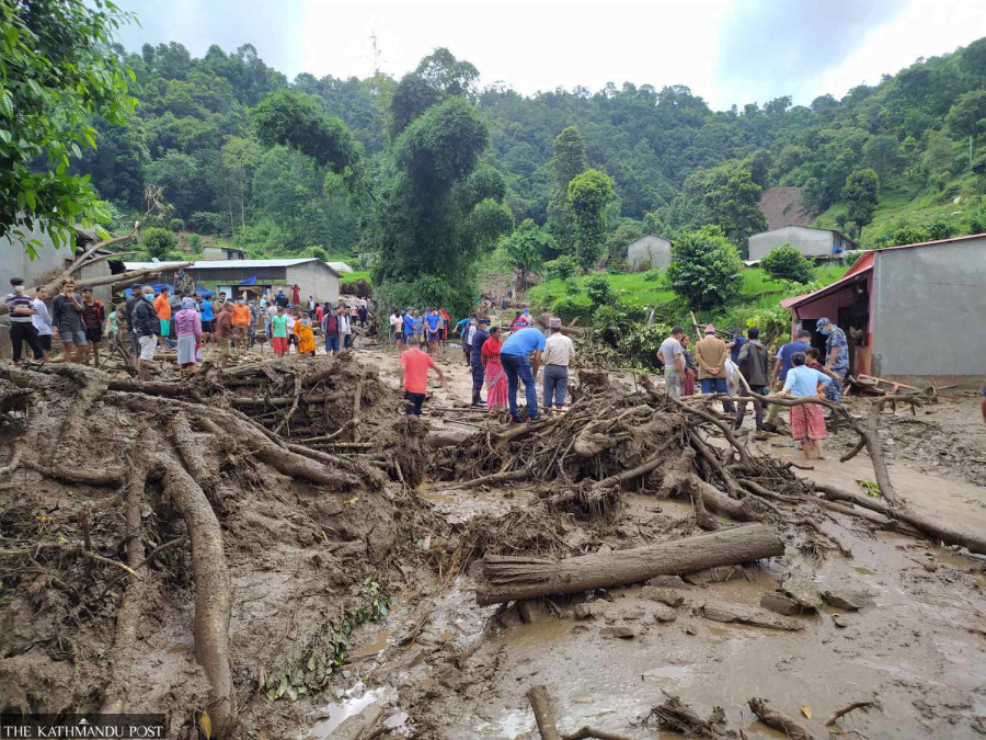 Massive landslide occurs in Achham district of Nepal; 22 killed, 10 injured