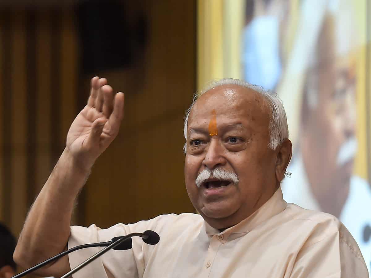 RSS leader Mohan Bhagwat said ‘India will be future superpower’