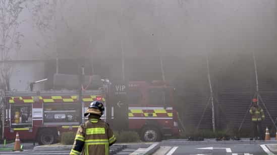 Seven dead after massive fire at South Korean shopping mall