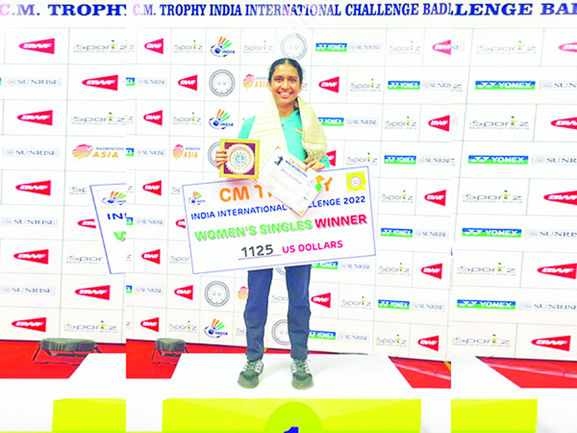 Tasnim, Priyanshu win India Chattisgarh International Challenge