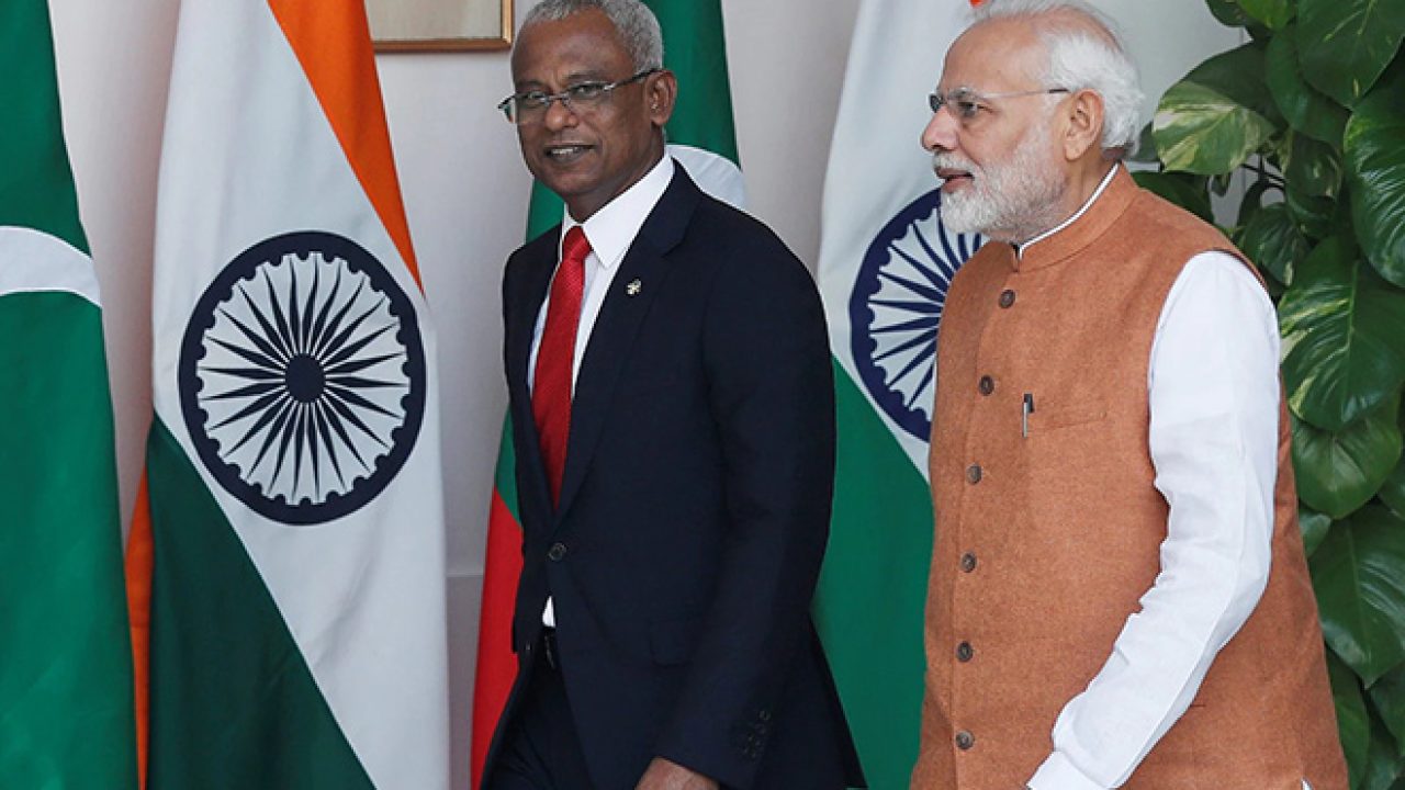 maldives's foreign minister appreciates India's grant aid