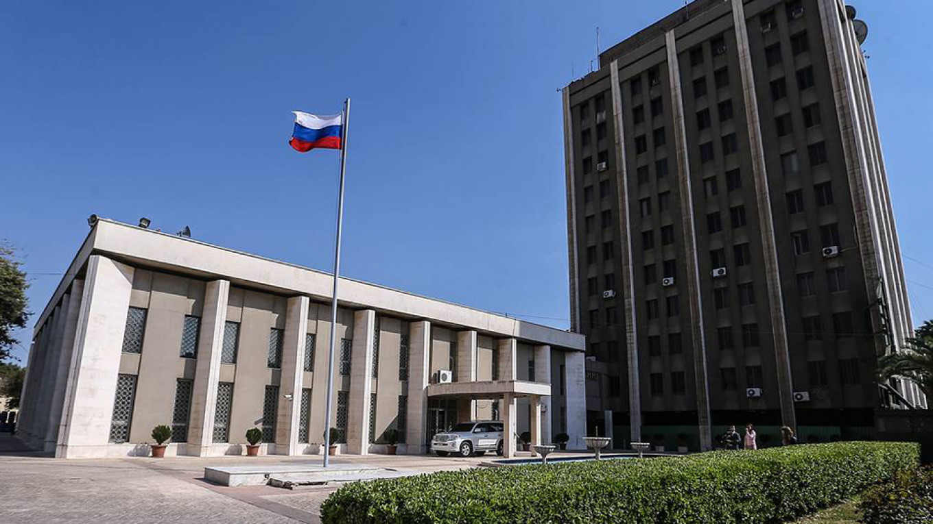 Russian Embassy in Kabul suspends its services