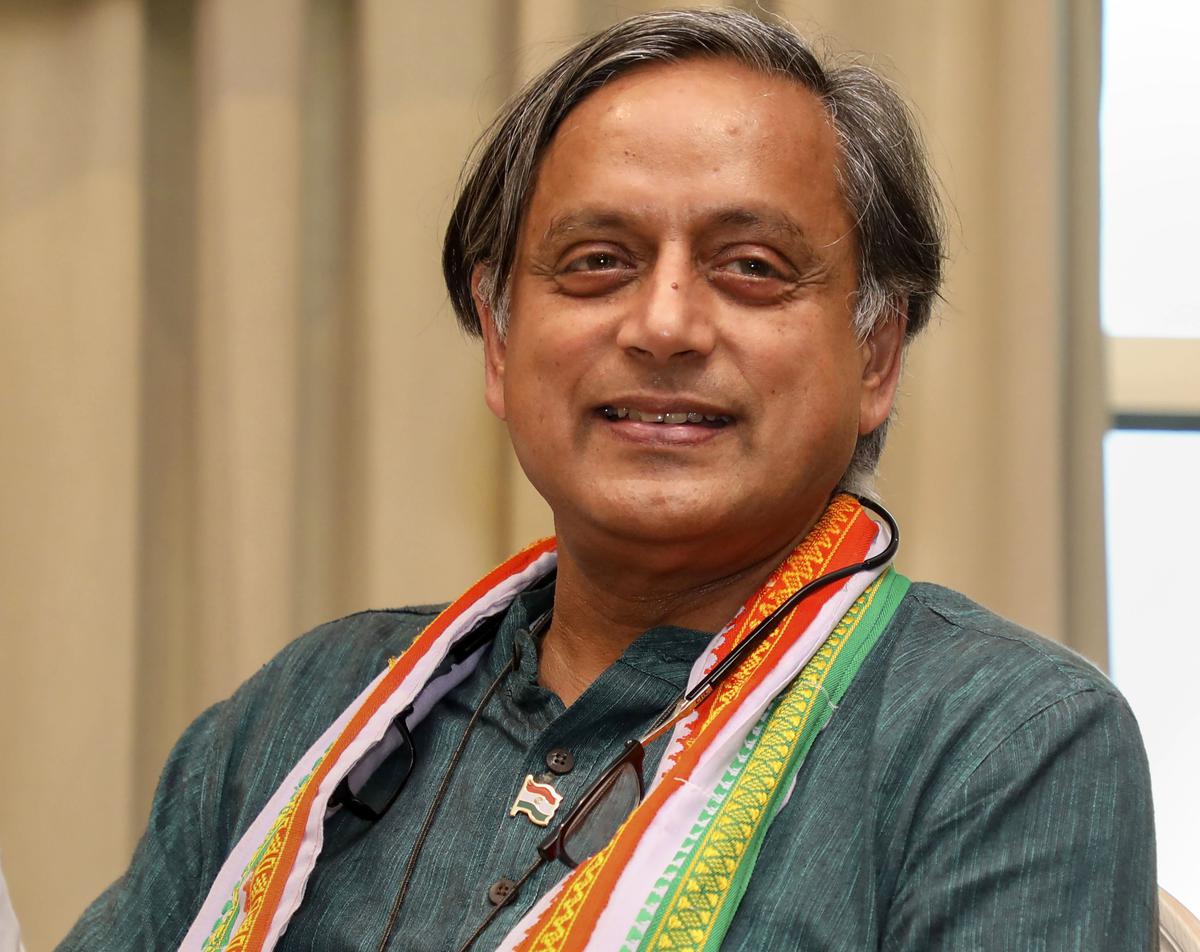 ‘If you want a change, choose me’ : Tharoor on Congress president poll