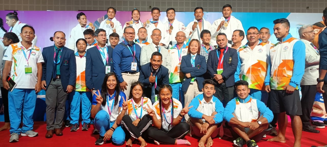Manipur defeated Punjab in the Judo mixed team event