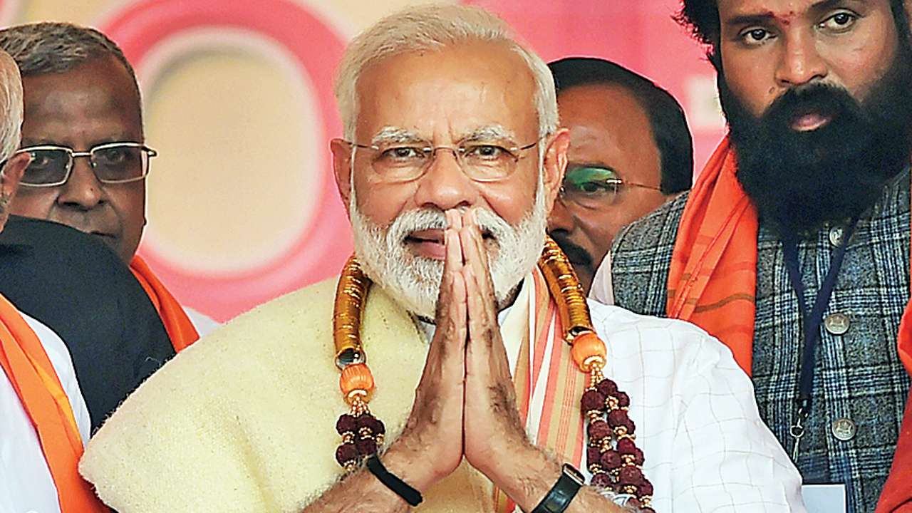 Gujarat: PM Modi touts “double-engine” growth as he dedicates an airport